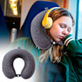 Miniatyrbillede 2 af 3: U-formet Pude Memory Foam Sommer Is Silke Cervikal Pude Is Silke Langsom Kontor Nakkepude Lur Pude Gray