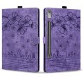 Miniatyrbilde 2 av 5: Katteskinnveske for Lenovo Tab P12 12.7 Purple