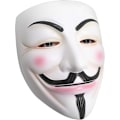 Miniatyrbilde 1 av 4: Udekit hacker masker V for Vendetta anonym halloween cosplay kostyme fest rekvisitter