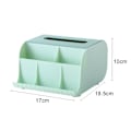 Miniatyrbillede 2 af 2: Rullepapirholder til stue, soveværelse, delt pladsbesparende holder til kontorbord, soveværelse, stue Green