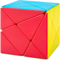 Pikkukuva 1 / 7: 3×3 Magic Speed Cube Axis Cube Tarraamaton Sujuva Ammattimainen Palapelikuutio 3D Aivojumppa Palapeli Taikalelu Koulutuksellinen Nopea Kuutiolelu Lapsille, Aikuisten