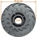 Pikkukuva 4 / 5: 6 kpl:n korvaavat siimasäiliöt LIDL Parkside PRTA 20-Li A1, B2, C3, PRT 550 A1, A3, PRT 300 A1-2 x 4 m 1,6 mm akkukäyttöiseen ruohotrimmeriin