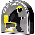 Miniatyrbilde 1 av 5: 5 minutters toalett timeglass sandtimer, sandklokke med morsomme trykk for bad og toalett, timeglass med etablering av tidssyn, morsomme gaver