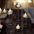Miniatyrbillede 2 af 5: 12 Pak LED Flydende Lys Flammefrit Vandtæt Flydende Til Bryllupsfest Hjem Dekoration - Varm Hvid - B