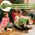 Miniatyrbilde 4 av 5: Plysj Dinosaur Myk Plysj Søt Fylt Gaver Fylt Dyr Dinosaur Squishy Plysj Leke Sovende Dinosaur Klem Plysj