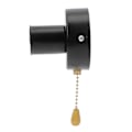 Miniatyrbild 4 av 5: 1 Set Vägglampa Lamphållare med Dragströmbrytare Hållbar Dragströmbrytare E27 Lamphållare
