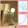 Miniatyrbild 3 av 5: Formbar Rolig Sportman Nattlampa, DIY Form Nattlampor, Bra Present black