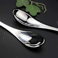 Miniatyrbillede 4 af 5: Rustfrit stål Spork Ske Gaffel Campingredskab, Perfekt til Backpacking Udendørsaktiviteter, 3 stk