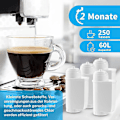 Miniatyrbillede 2 af 5: 3 stk. udskiftningsvandfilter til Eq6 Eq9 Tcz7003 Tz70003 Tz70033, Intenza, kaffemaskine