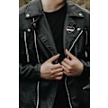 Pikkukuva 3 / 7: 5 kpl biseksuaali ylpeys sydänmuotoinen rintaneula rintaneulat lippu rintaneula rintaneulat Leather Pride 5pcs