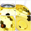 Miniatyrbillede 5 af 5: 4 stk. Disco Vinglas Disco Flash Ball