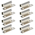 Miniatyrbillede 1 af 5: 3D-printer sengklemmer Varmeseng Glasklemmer Klemmer. Kompatibel med Ender 3 Ender 3 v2 Ender 3S Ender 3 Pro Ender 5 Pro CR-20 Pro (Pakke med 8)