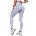 3D Cellulite Leggings Hög Midja Butt Lifting Tummy Control M Light Purple