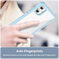 Pikkukuva 5 / 5: Iskunkestävä suojakuori Samsung Galaxy A06 -puhelimelle, TPU + akryyli, läpinäkyvä Multicolor Style C