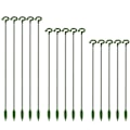 Pikkukuva 4 / 5: Kasvitukikeppi Lasikuitu Puutarha Yksittäisen Varren Tukirengas Kasville Kukalle 10pcs 37cm
