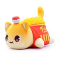 Miniatyrbillede 1 af 4: Aphmau Meow Meows Plys Aphmau Plys Legetøj Gave Til Børn 25cm French fries cat