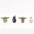 Miniatyrbillede 5 af 5: 14 stk. Star Wars Darth Vader Master Yoda Figur Legetøj Børnegaver