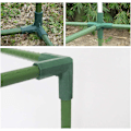 Miniatyrbilde 4 av 4: Drivhusrammeforbindelse, 12 stk Plastforbindelse Blomster Rattan Plastspenne