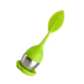 Miniatyrbillede 4 af 4: Løs te-infuser - Te-infuser i silikone med håndtag i rustfrit stål, kompatibel med tekande, krus - Te-si, te-diffuser