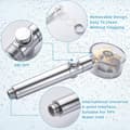 Miniatyrbillede 2 af 8: Turbobruserhoved med slange og vandfilter