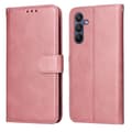 Samsung Galaxy A17/A26/A16 5G Klassiskt Läderfodral [YDE] Roséguld Roséguld