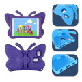 Miniatyrbilde 5 av 5: Butterfly Samsung Galaxy Tab A7 Lite 8.7 T220/t225 2021 Etui, Barnevennlig, Eva Mykt Skummateriale, Tykke Fire Hjørner, Kamerabeskyttelse, Støtsikkert Purple