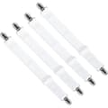 Lakansträckare - AIMOONSA - Justerbar 65–200 cm - Set om 4 - Vit - Skyddade klämmor
