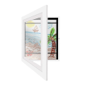 Miniatyrbild 1 av 7: Min lilla Davinci träram för barn - Barnens konstutställningsram utmärkt - White