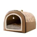 Vinter Hundehus Varm Hundeseng Matte Avtakbar Vaskbar Hundeseng Rede Dyp Søvn Telt For Medium Store Hunder Hus S