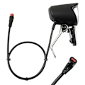 Miniatyrbillede 4 af 5: 1 stk. Elektrisk cykel 6-60v Universal Led forlygte E-cykel forlygte Spotlight