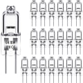 Miniatyrbillede 1 af 7: G4 Halogenpærer 10W 12V - Varm Hvid - 20 Pak 10W 20pcs