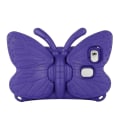 Miniatyrbillede 2 af 5: Butterfly Samsung Galaxy Tab A7 Lite 8.7 T220/t225 2021 Etui, Børnevenligt, Eva Blødt Skum Materiale, Tykke Fire Hjørner, Kamera Beskyttelse, Stødsikkert Purple