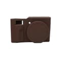 Lumix TZ99 Silikonfodral - Stötsäkert, Slimmat, Kameraväska, Hållbart, Mjukt Kaffe Coffee