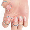 Miniatyrbild 1 av 5: 8-pack Gitarr Fingerplock Set - Rostfritt Stål