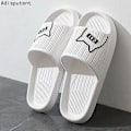 Miniatyrbilde 3 av 3: Badeslippers Herre Flip Flops Dame Nye Myke Eva Tykksålede Sandaler Sommersandaler Par Slippers Hjem Sklisikre Badesko A-2 38-39