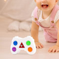 Miniatyrbild 2 av 3: Elektroniskt minnesspel Handhållet elektroniskt leksakshjärnspel Pussel Leksak Bärbar Färg Memorering Quiz Spel För Barn White Optional