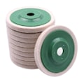 Miniatyrbilde 1 av 5: 10 stk 100mm 4 tommers poleringsputer poleringsputer for kobber jern og aluminium