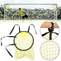 Miniatyrbillede 2 af 5: Fodboldmål Net Heavy Duty Fodbold Træningsnet Fodbold Skydning Praksis Udstyr