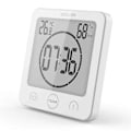 Miniatyrbilde 1 av 5: Baderomsklokke, Dusjtidtaker Alarm Digitale Klokker, Vanntett Timer White