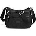 Pikkukuva 1 / 4: Naisten crossbody-laukku, moniosainen crossbody-laukku, olkalaukku, matkalaukku, käsilaukku (musta)