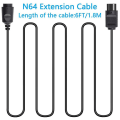 Miniatyrbild 3 av 5: 4-pack 6ft N64 Controller Extension Cable Cord för N64 Controller