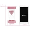 Miniatyrbillede 5 af 7: Timeglas Sand Timer, Sand Timer, Timeglas Børn Timeglas Timer Timeglas Sæt Farverigt Sandur Køkken Timer Pink 30 min
