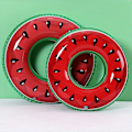 Miniatyrbillede 1 af 5: 1 stk. Frugt Pool Float Vandmelon Kiwi Appelsin Citron Badering 27,5\" - Oppustelig Tube Float Legetøj (PVC Fortykket) watermelon