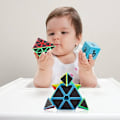 Miniatyrbilde 5 av 5: Xyc Saytay Pyramid Cube, Karbonfiber Pyramid 3x3 Speed Cube Triangle Cube Puzzle St-001