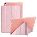 Miniatyrbillede 1 af 5: Origami Stand Læder Smart Case til iPad Air 10.5 (2019) / Pro 10.5 tommer (2017) Rose Gold