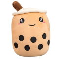 Pikkukuva 2 / 5: Kupla Tee Plschtier Boba Pehmolelu Plsch-nuket Kupla Tee Hali Kissen, Cartoon Plsch Nuket-ruskea-24cm