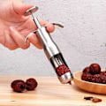Miniatyrbillede 1 af 5: Rød daddel-jujube-udstener i rustfrit stål, kirsebær-oliven-udkerner, frugtkernefjerner til hjemmekøkken, værktøj til at skubbe frø ud, tilbehør Betterlifefg