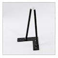 Pikkukuva 5 / 5: 10cm-40cm Rautaiset Pöydänjalat Kaapinjalat Hiustappi Pöydänjalka Metallinen Huonekalujalka 1 kpl Black 25cm