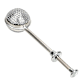 Miniatyrbilde 4 av 4: Te-sil i rustfritt stål, te-infuser for løs te, kaffe, krydder