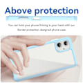 Pikkukuva 4 / 5: Iskunkestävä suojakuori Samsung Galaxy A06 -puhelimelle, TPU + akryyli, läpinäkyvä Multicolor Style C